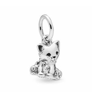 VINTAGE Pandora Cat Charm